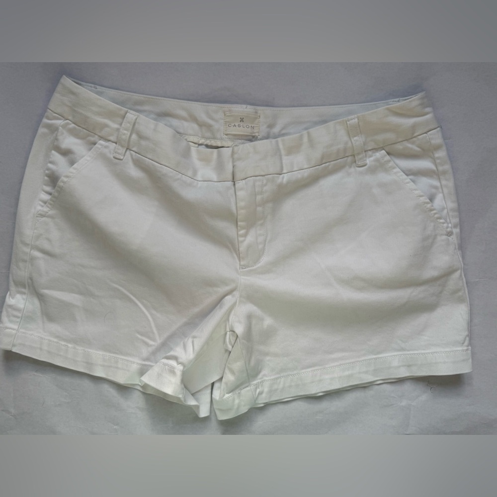 ⭐️NEW⭐️ Caslon Twill Shorts by Nordstrom white size 16 P
